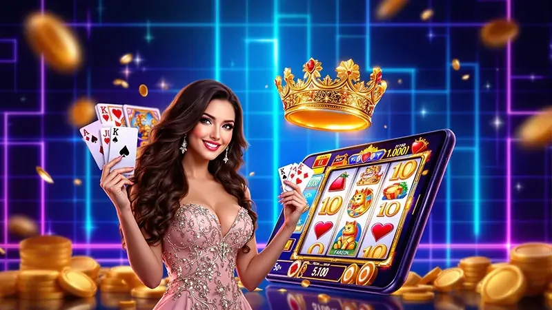 Antarmuka permainan ARTA4D pada perangkat mobile